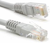 Internetkabel 10 meter - CAT5e UTP kabel AWG 26 RJ45 - Grijs