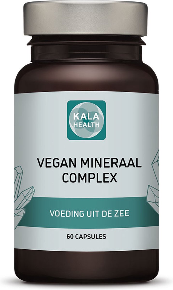 Mineralen Complex - 60 capsules - Bevat 75 mineralen en spoorelementen - 100% Vegan - Kala Health - Kala Health