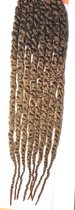 Ziggy Mambo Twist Crochet 76 cm (30 inch) kleur OET1B/30: mix kleur natuurlijk zwart met kastanje blond