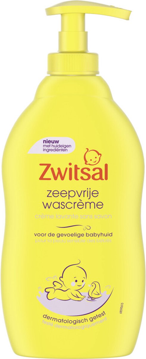 Zwitsal - Zeepvrije Wascreme - 3 x 400ml - Voordeelpack van Zwitsal — afbeelding 4