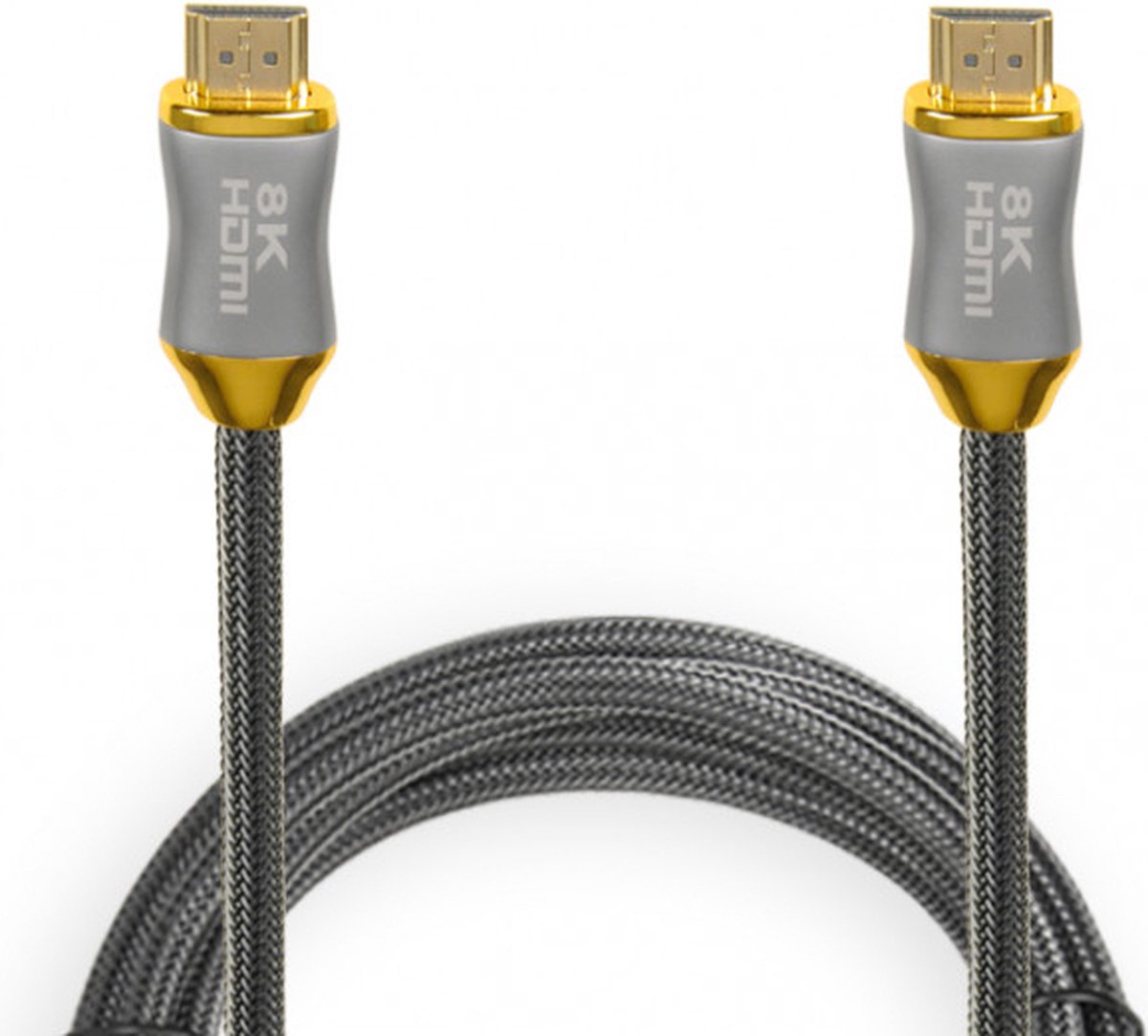 iBox HD08 HDMI kabel 2 m HDMI Type A (Standaard) Zilver