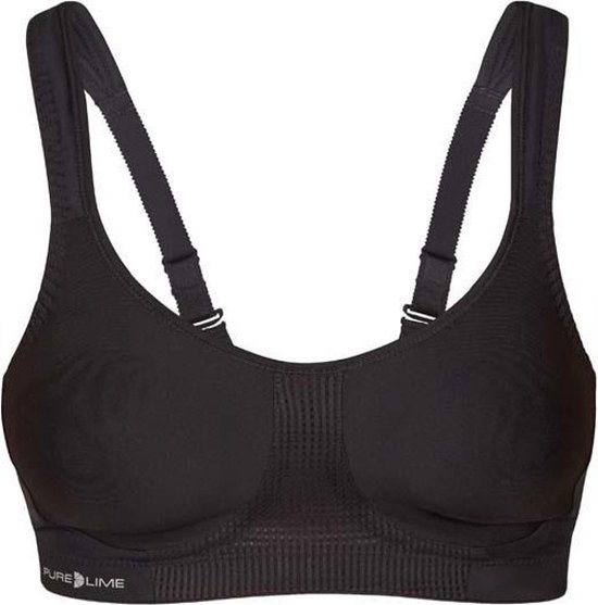 Pure Lime Support - Soutien-gorge de sport - Femme - Zwart 80C
