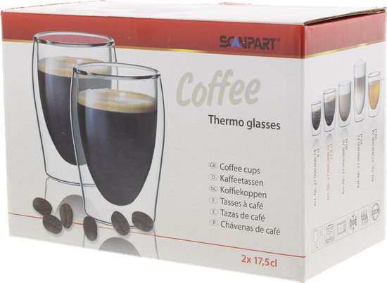Scanpart 2790000075 Koffie Thermo Glazen 20cl A2 | bol.com