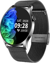 Avalue Smartwatch Heren & Dames - Horloge geschikt voor iOS, Android & HarmonyOS toestellen - Met Extra Bandje