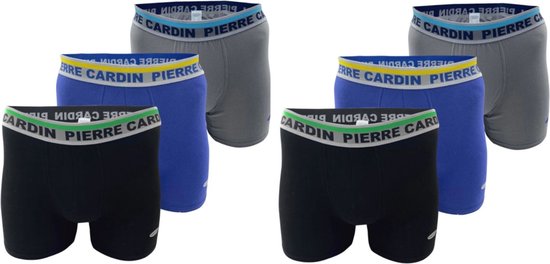 Pierre Cardin - Heren Boxershorts 6-Pack - multi - katoen - Maat M