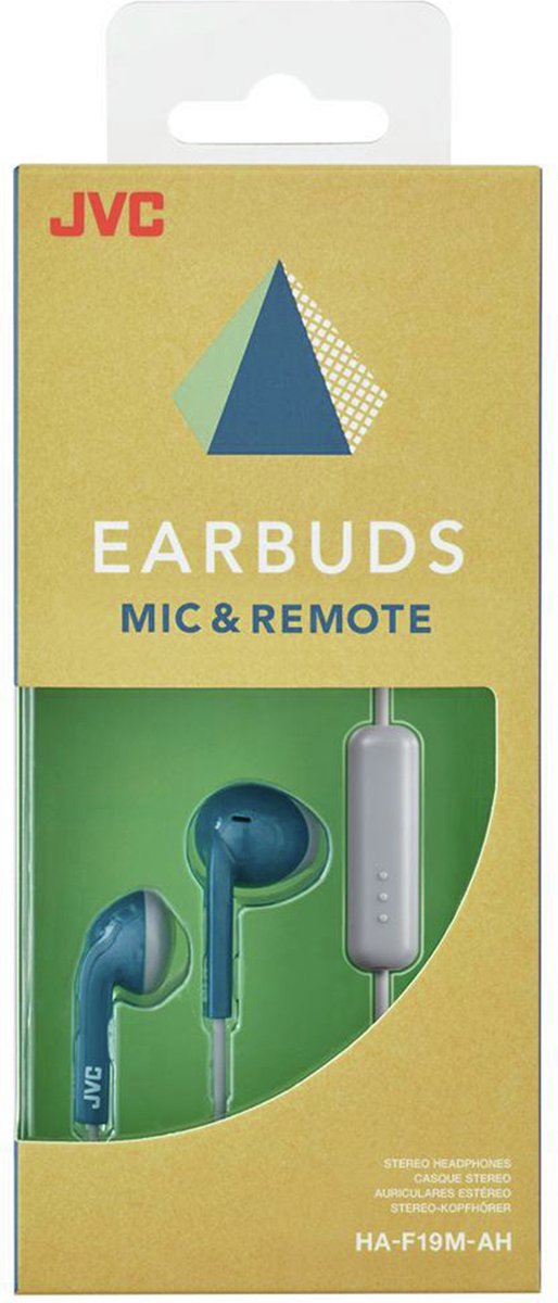 JVC HA-F19M-AH-E - In Ear - Blauw/Grijs