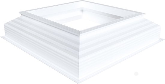 schuine pvc-opstand 35/30 0900 x 1500 mm Let op! Dakopening = 30cm meer dan daglichtmaat