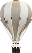 Super Balloon Decoratieve Luchtballon | Kinderkamer Decoratie | Luchtballon Mobiel babykamer | Gold/Beige Medium