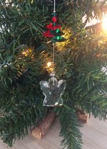 engel-kristal-kerstboomhanger rood groen-raamhanger-wild things