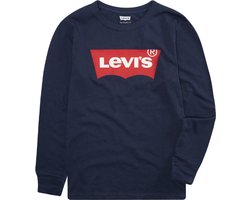 Levi´s ® Kids Batwing Infant T-shirt Met Lange Mouwen Blauw 24 Months Jongen