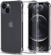 Ceezs telefoonhoesje geschikt voor Apple iPhone 14 Plus hoesje shockproof / schokbestendig transparant