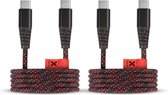 Xtorm / Solid Black USB-C vers USB-C PD - Bundle - Paquet de 2