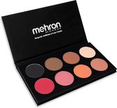 Mehron E.Y.E. & CHEEK Eyeshadow & Blush  Palet voor de professionele visagist/MUA met 8 kleuren