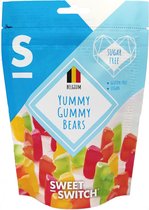 SWEET-SWITCH® - Yummy Gummy Bear - Snoep - Suikervrij - Glutenvrij - Vegan - KETO - 12 x 150g