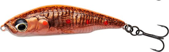 Savage Gear 3D Sticklebait Pencil - Slow Sinking - Flu Orange Copper - 7.5cm - 13g - Plug - Oranje van Savage Gear — afbeelding 3