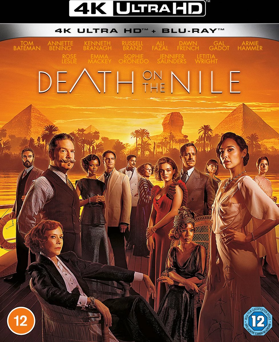 Death On The Nile [4k UHD + Blu-ray]-