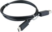 BeMatik - USB 3.0 Type C mannelijk naar USB 3.0 Type B mannelijk 1m kabel