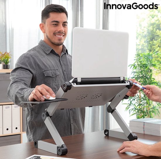 Innovagoods, Support pour ordinateur portable, Table d'ordinateur portable