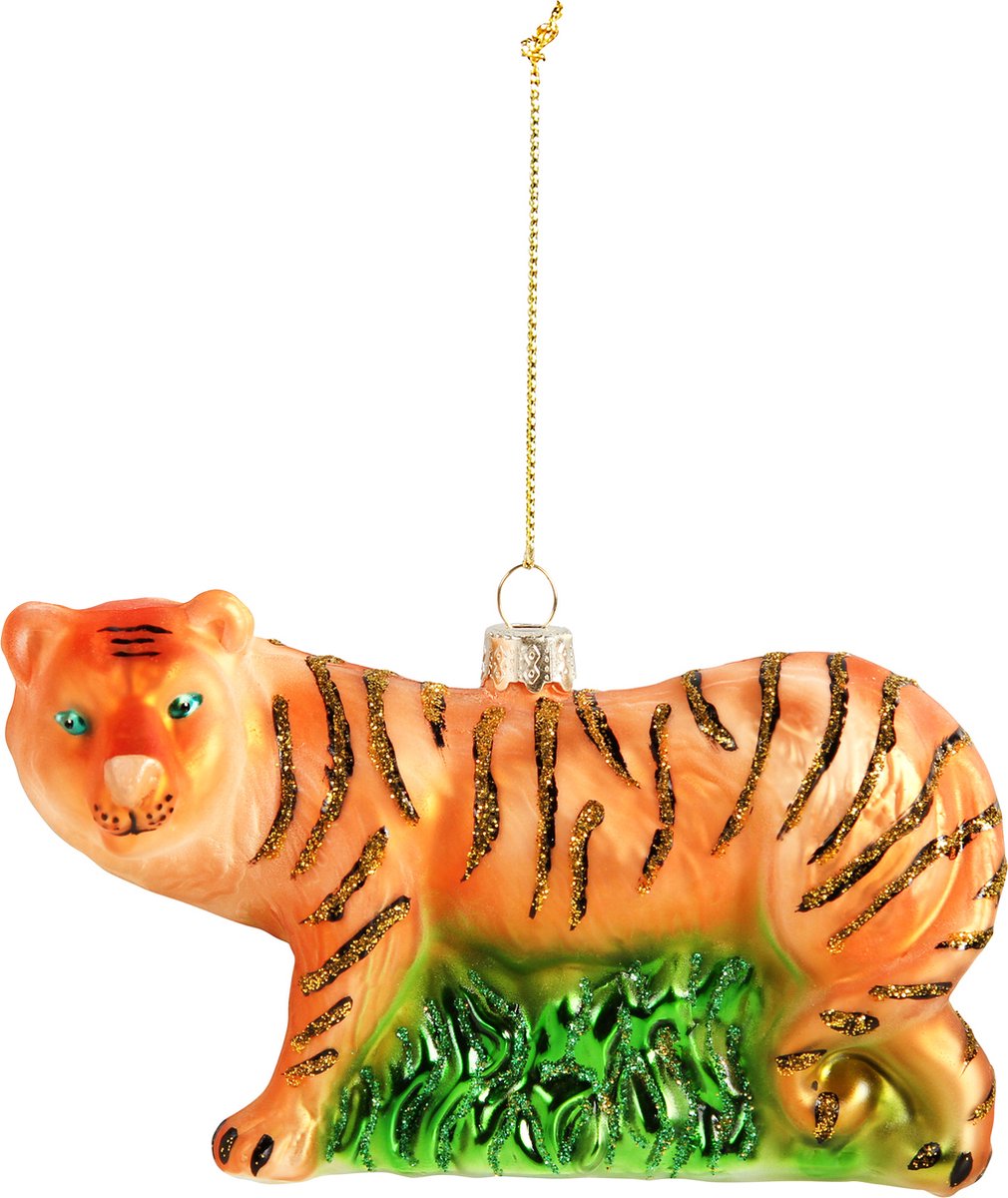 &Klevering Amsterdam - Tiger Ornament - Kerstballen - Kersthangers