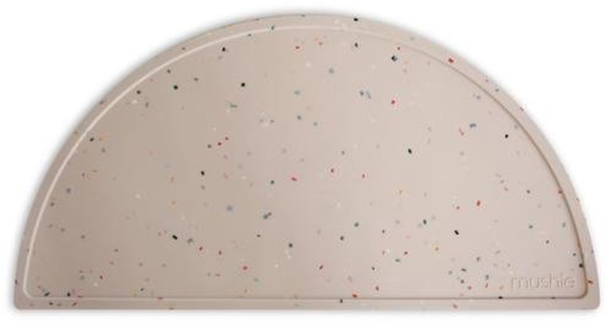 Mushie Placemat Silicone Place Mat - Stone Grey