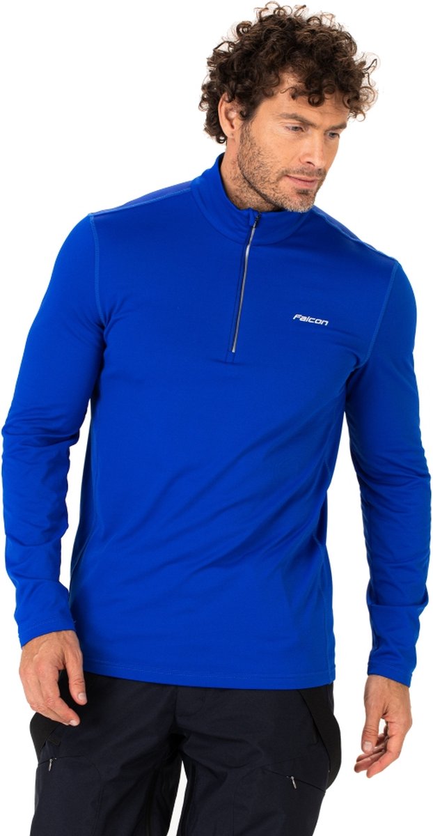 Falcon Haller Skipully Wintersportpully Voor Heren 1/2 Zip Astral 3XL Blauw