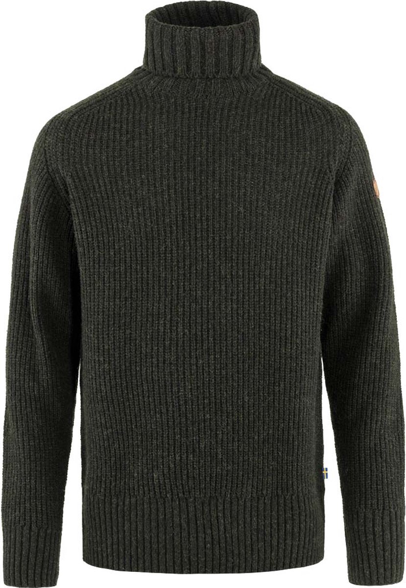 F87072 Ovik Roller Neck Sweater M Q3-22 Groen