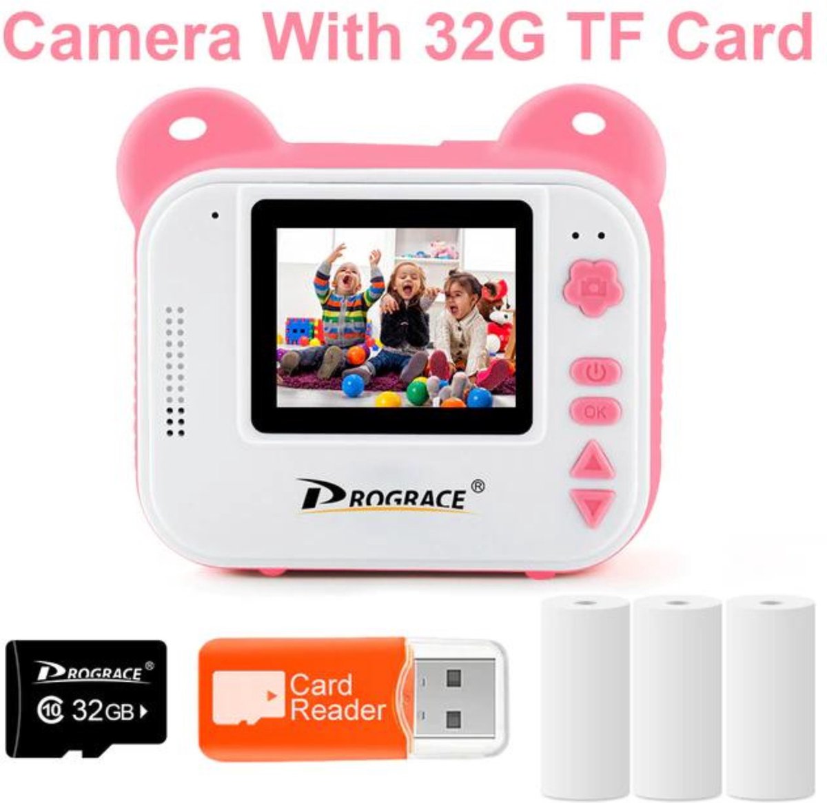 Polaroid Camera - Instax Camera - Instant Camera - Roze - Kinderen - Kids
