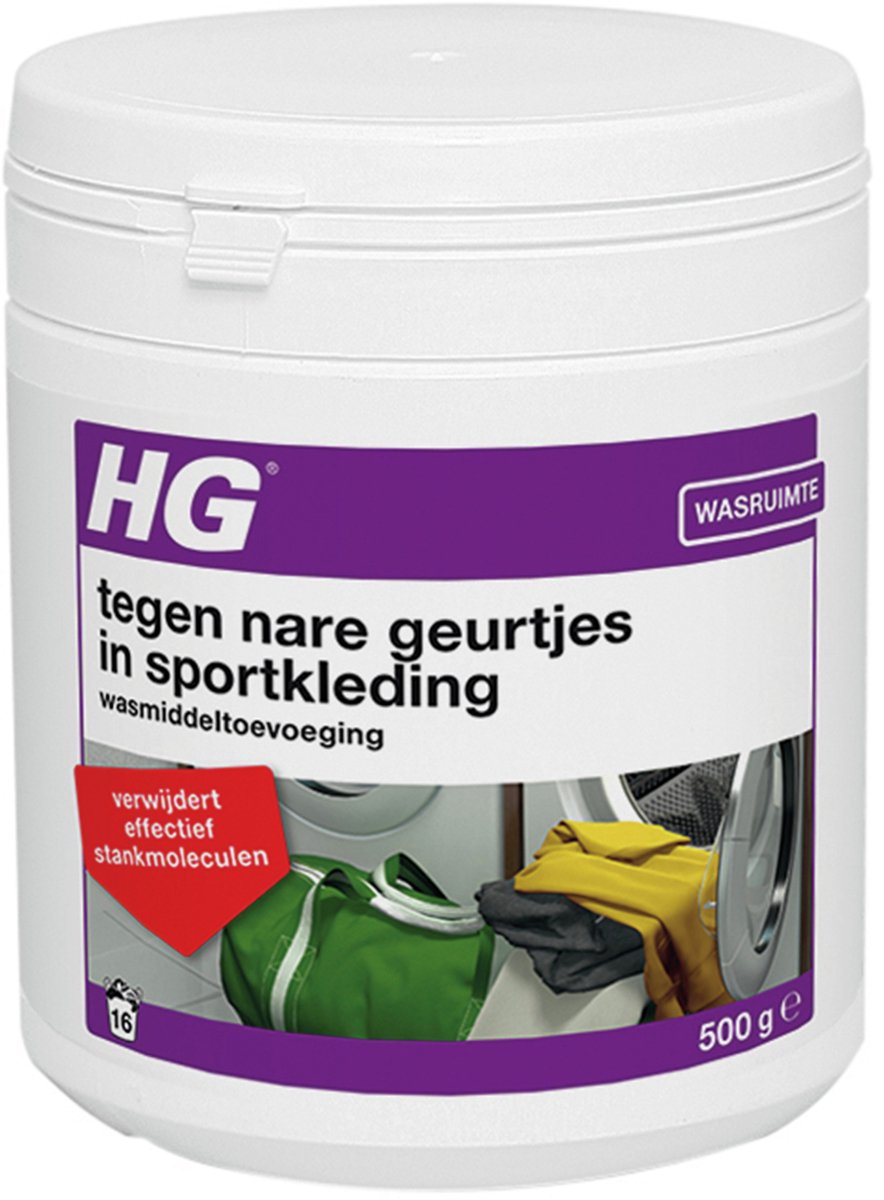 HG tegen nare geurtjes in sportkleding wasmiddeltoevoeging 500gr