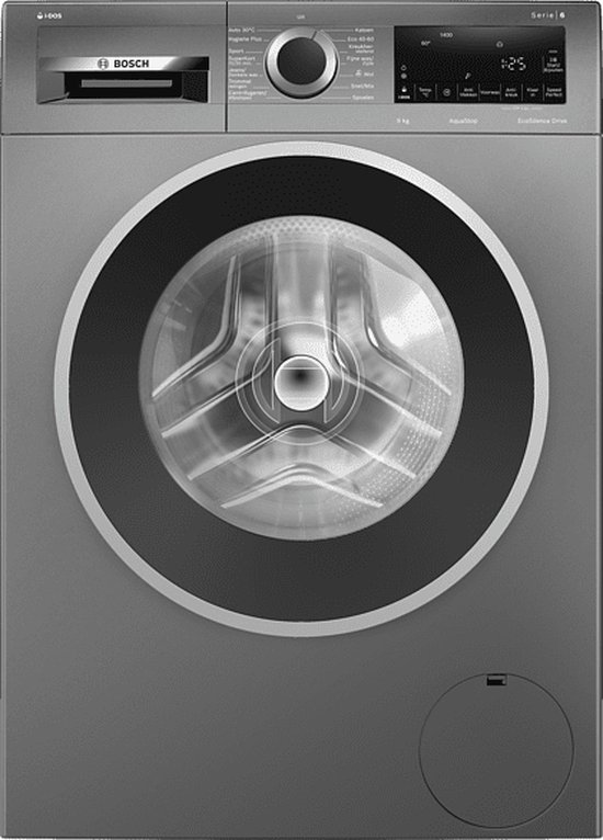 gewoon versnelling speer Bosch WGG244AINL wasmachine IDos zwart 9 kg label A | bol.com
