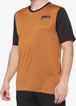 Maillot 100% VTT RIDECAMP - Oranje- Zwart - S