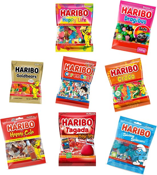 Dragibus-Rose-Haribo - excellent candymix