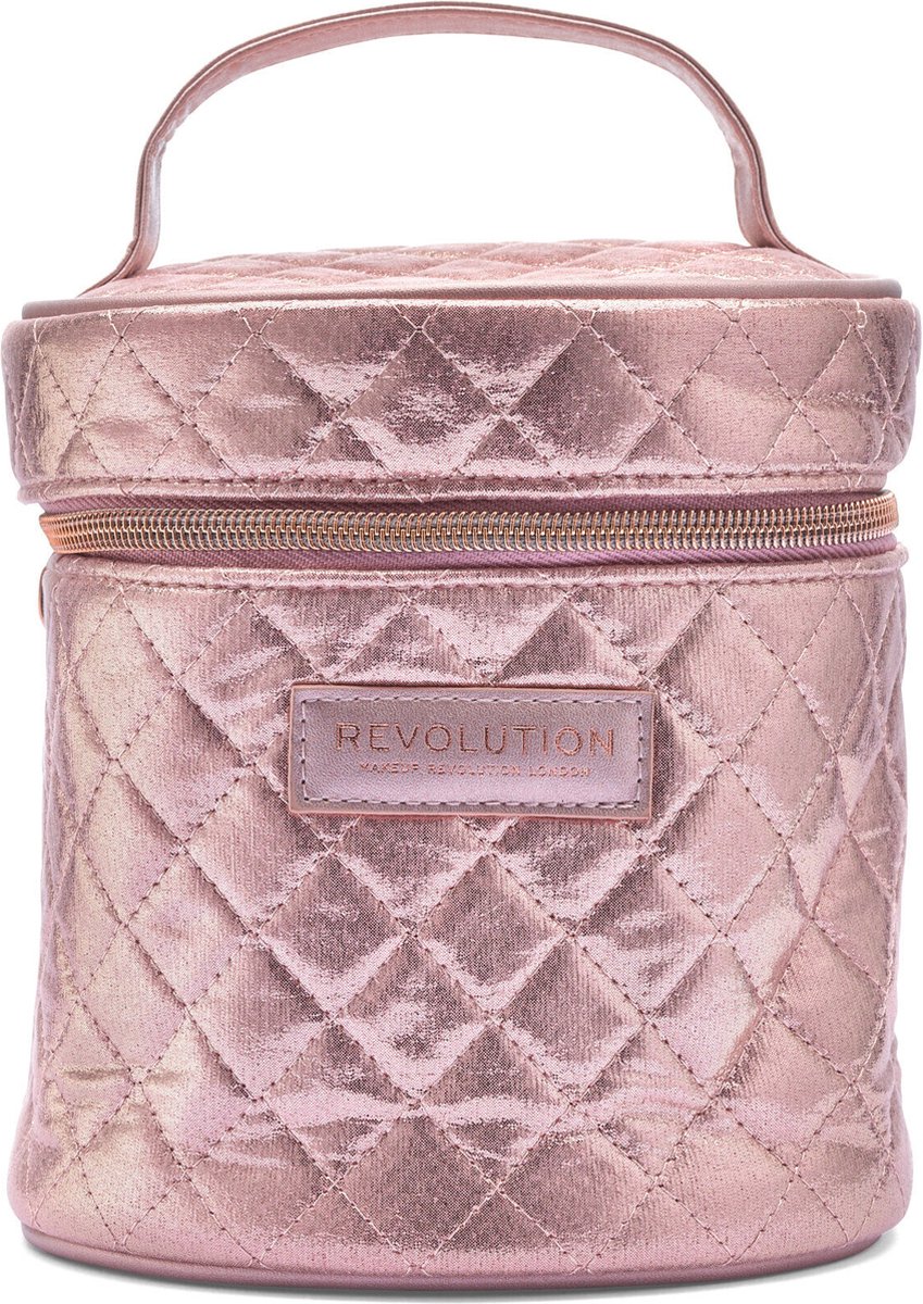 Makeup Revolution Soft Glamour - Cosmetic Case - Roze - Make-up Opberger - Toilettas - Beautycase - Cadeau
