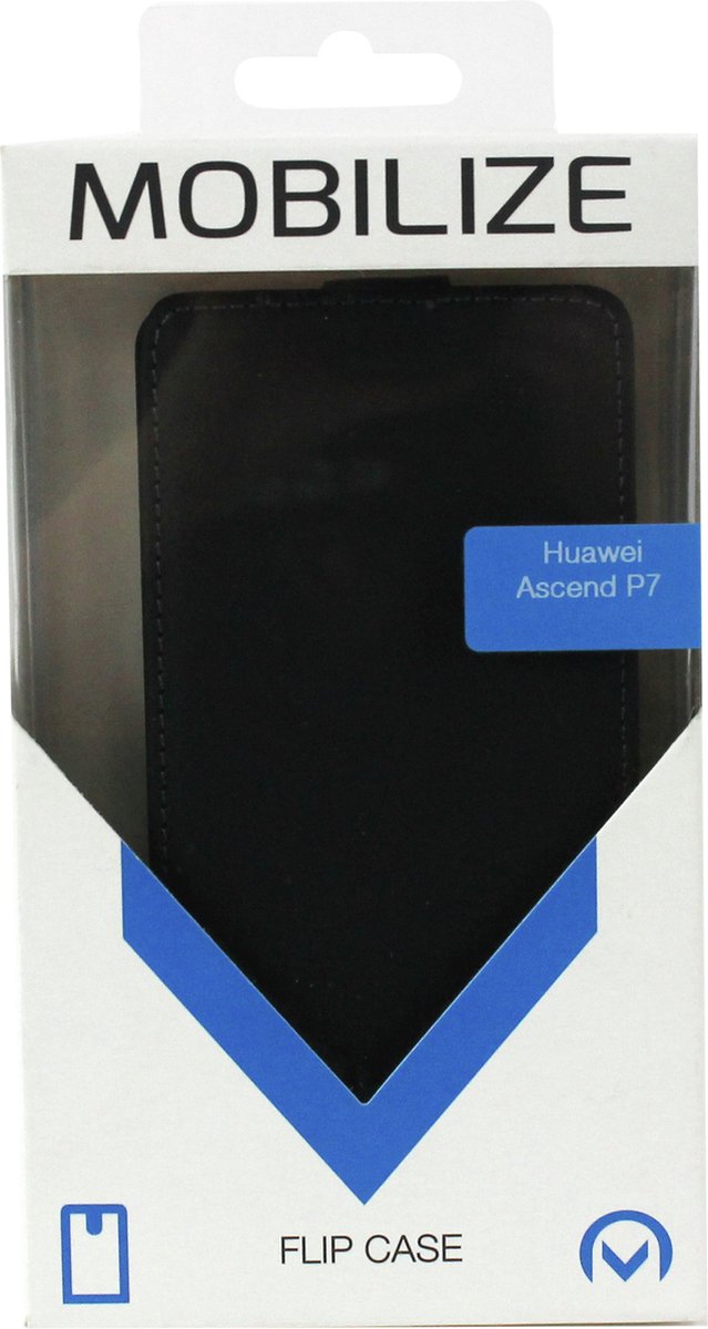 Mobilize Ultra Slim Flip Case Huawei Ascend P7 Black