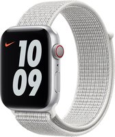 Apple Nike Sport Loop Band voor de Apple Watch Series 1 / 2 / 3 / 4 / 5 / 6 / 7 / 8 / 9 / SE / Ultra (2) - 42 / 44 / 45 / 49 mm - Summit White