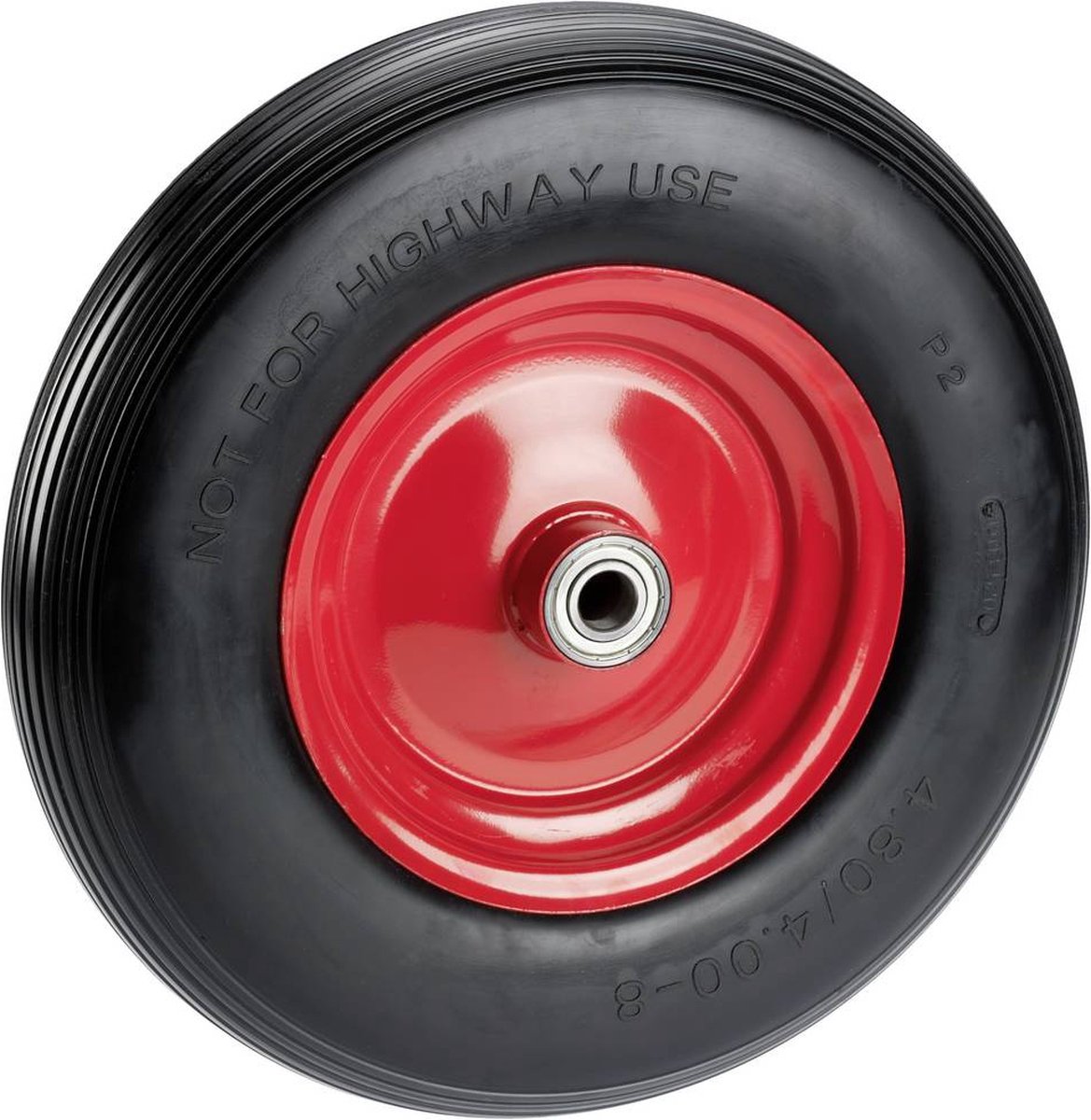 dörner + helmer 740357P Massief wiel Wieldiameter: 400 mm Draagvermogen (max.): 100 kg 1 stuk(s)
