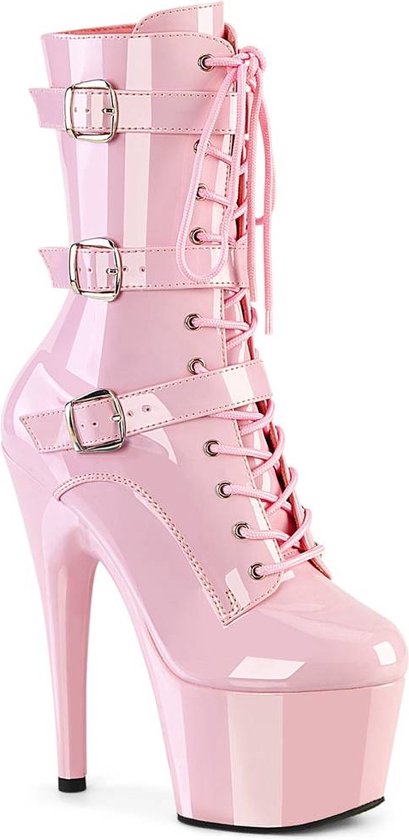 Pleaser - ADORE-1043 Bottes femmes à plateforme , Chaussures de pole dance - US 5 - 35 Chaussures - Rose