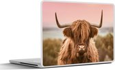 Sticker ordinateur portable - 11,6 pouces - Vache - Highlander écossais - Animal