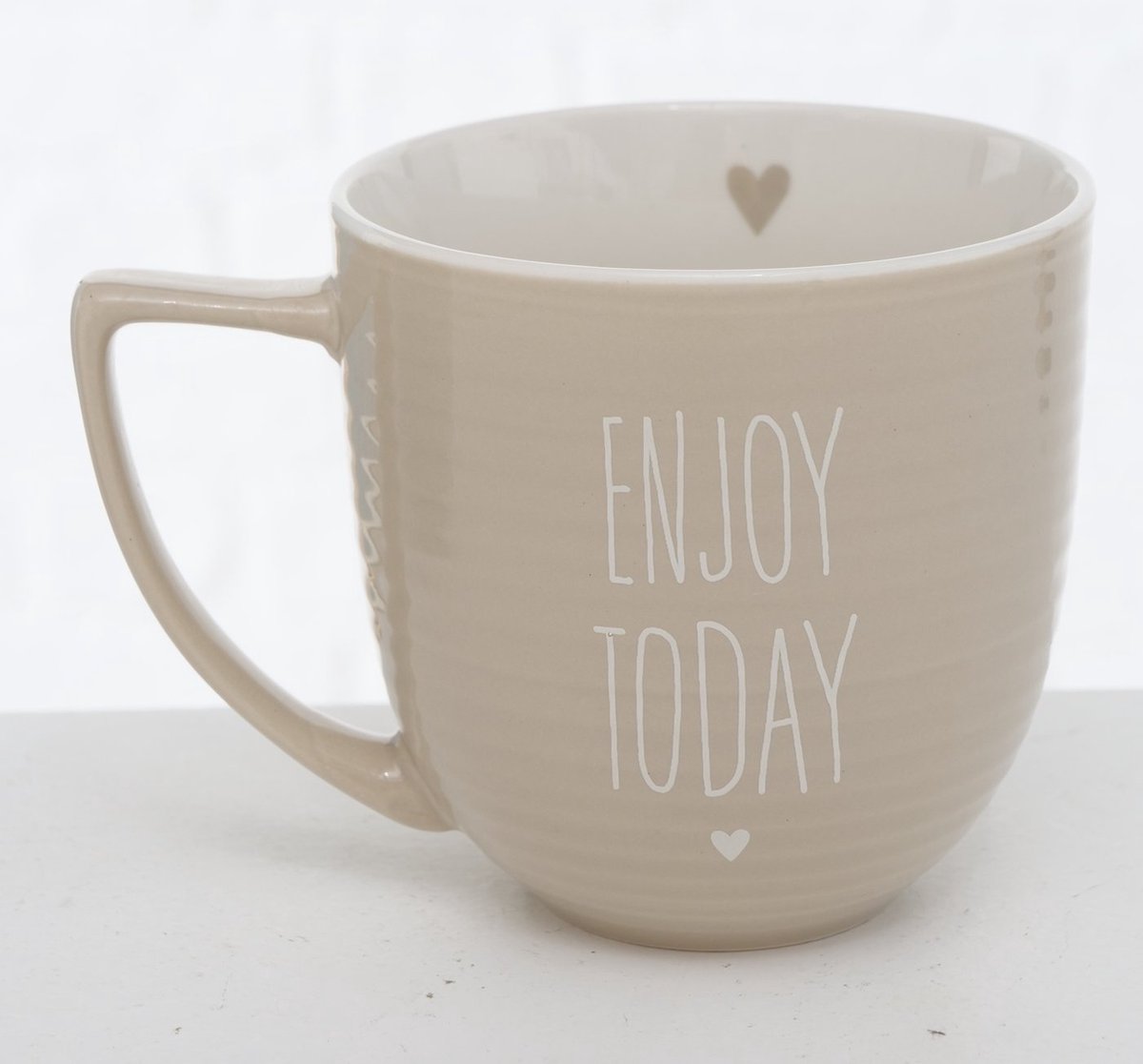 tas met tekst enjoy the moment , set van 3 stuks . Boltze