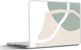 Autocollant pour ordinateur portable - 17,3 pouces - Minimalisme - Pastel - Design - 40x30cm - Autocollants pour ordinateur portable - Peau pour ordinateur portable - Couverture