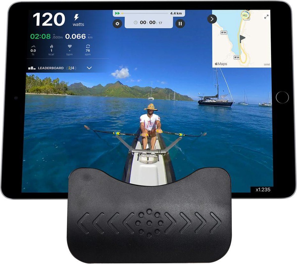 Afbeelding 3 van VirtuFit Aqua 100i - Water Resistance Roeimachine - Opklapbaar model - Met hartslagfunctie - Kinomap & Fitshow app - Full-body workout - Roeitrainer voor Thuis