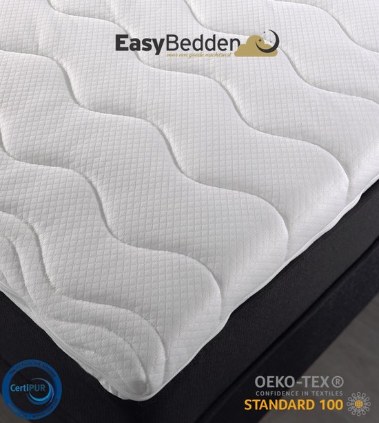 EasyBedden® - Topdekmatras - Koudschuim HR45 - 90x180 - circa 7 cm  - Actie !!!