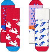 Happy Socks 2-Pack Bunny Antisl-sok KBCN19-3500 2-3Y