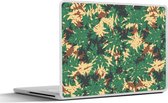 Laptop sticker - 12.3 inch - Patronen - Jungle - Camouflage - 30x22cm - Laptopstickers - Laptop skin - Cover
