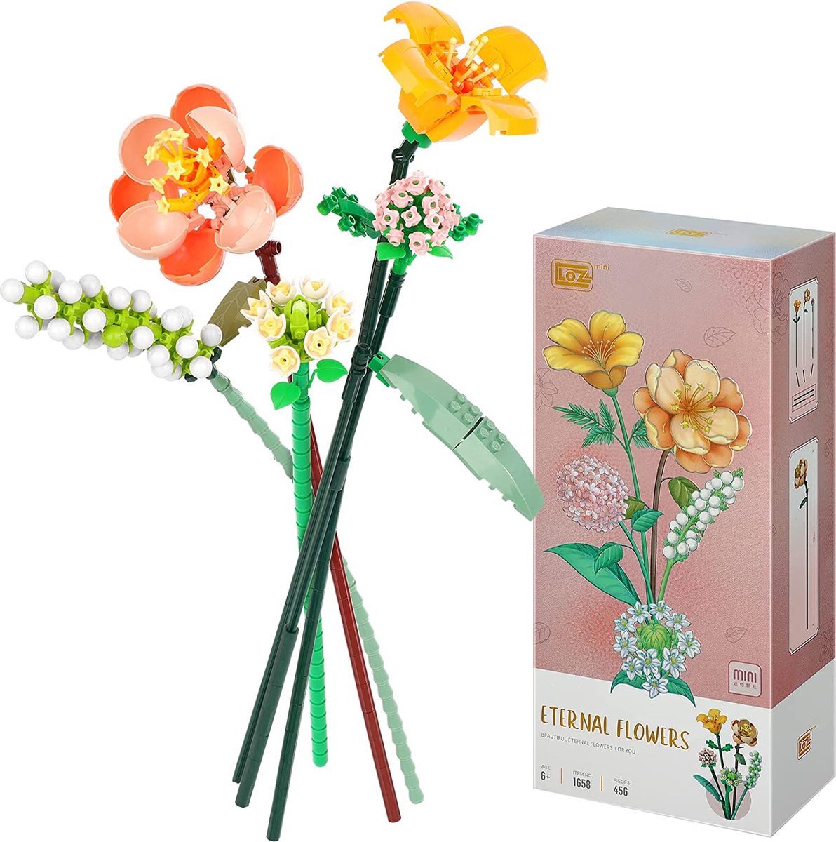 Ensemble de construction de Fleurs Questmate - Orchidée