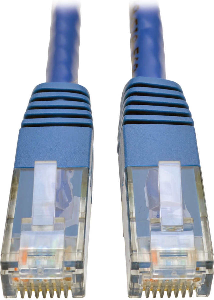 Tripp Lite CAT6, M/M, 6FT netwerkkabel 1,8288 m U/UTP (UTP) Blauw