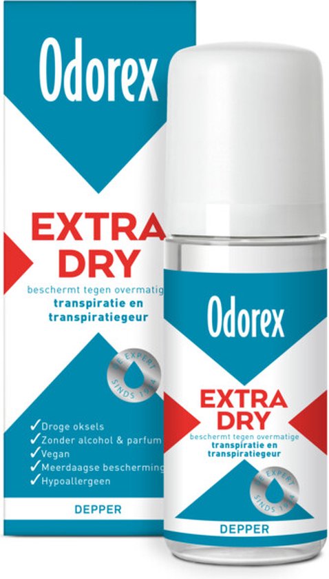 Odorex Extra Dry Depper - 50 ml - Deodorant - Odorex