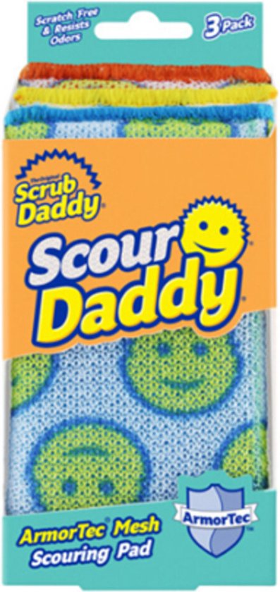 Scrub Daddy Scour spons 3 stuks