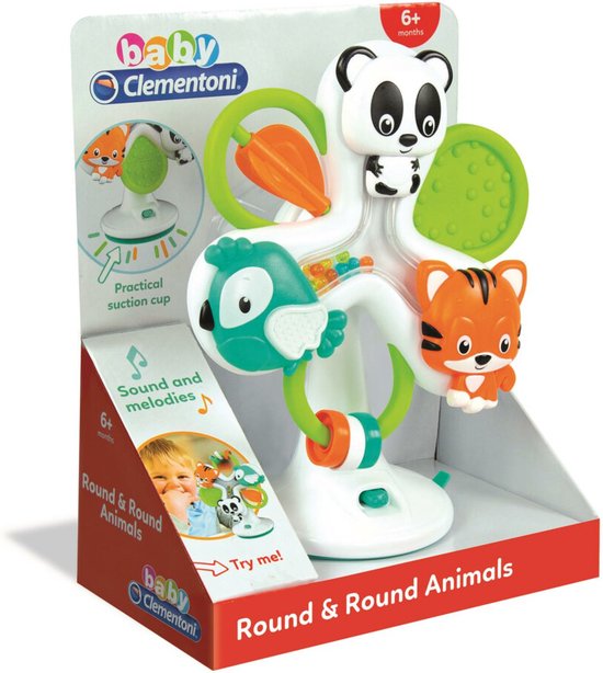 Baby Clementoni - Ring-een-Ring - Activity Center - Activiteiten aan Tafel - Met Melodieën en Geluiden van Clementoni — afbeelding 5