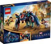 LEGO 76154 Marvel Deviant hinderlaag! The Eternals, bouwspeelgoed Kinderen van 6 jaar, superheldenfiguren