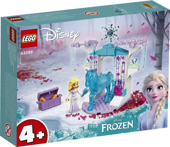 LEGO Disney Princess Disney 43209 Elsa et l’Écurie de Glace de Nokk